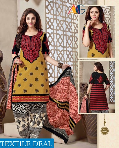 angel print cotton printed suits